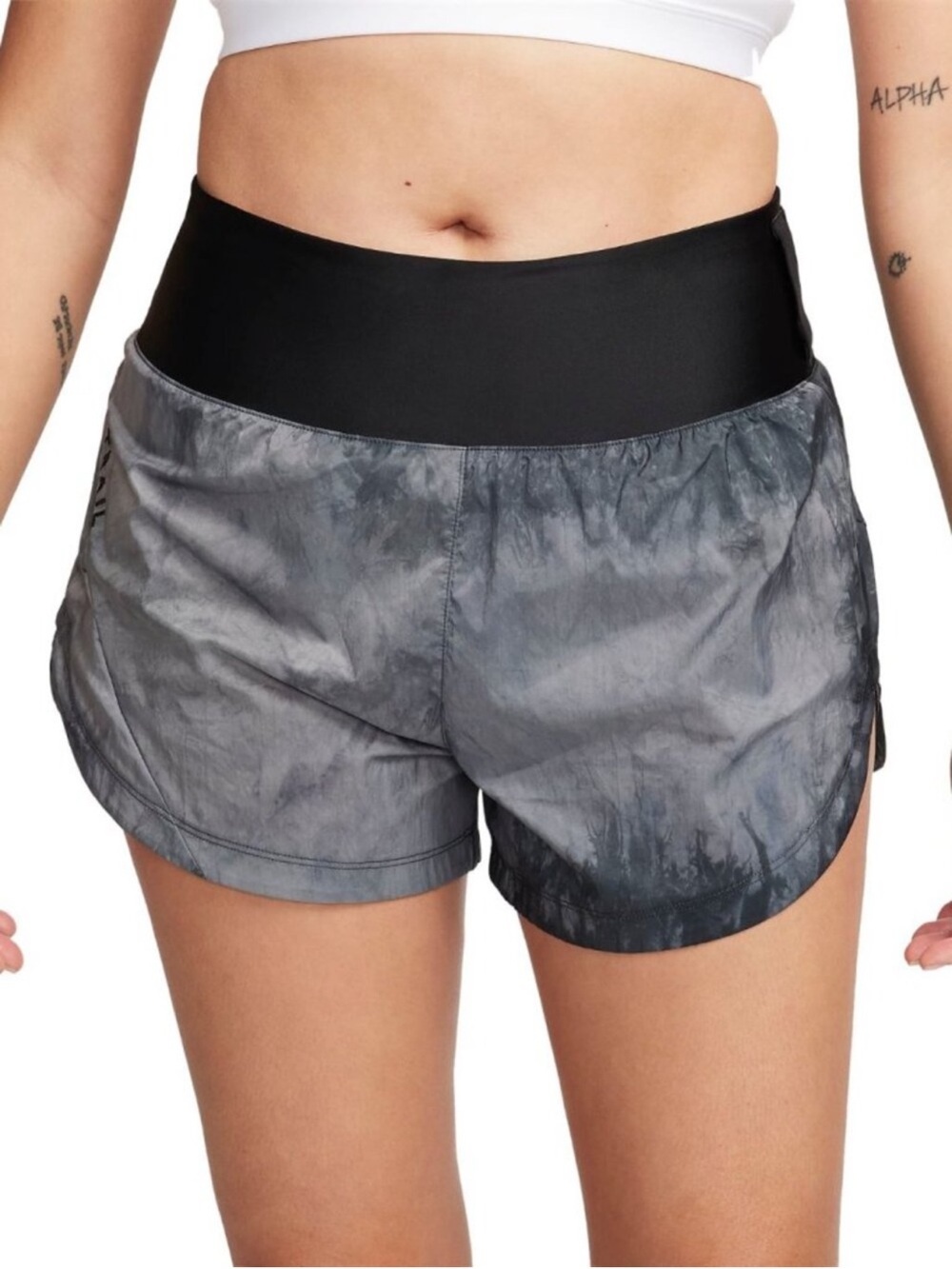 Nike Trail Repel Mid Rise Brief Lined Running Shorts Size Small